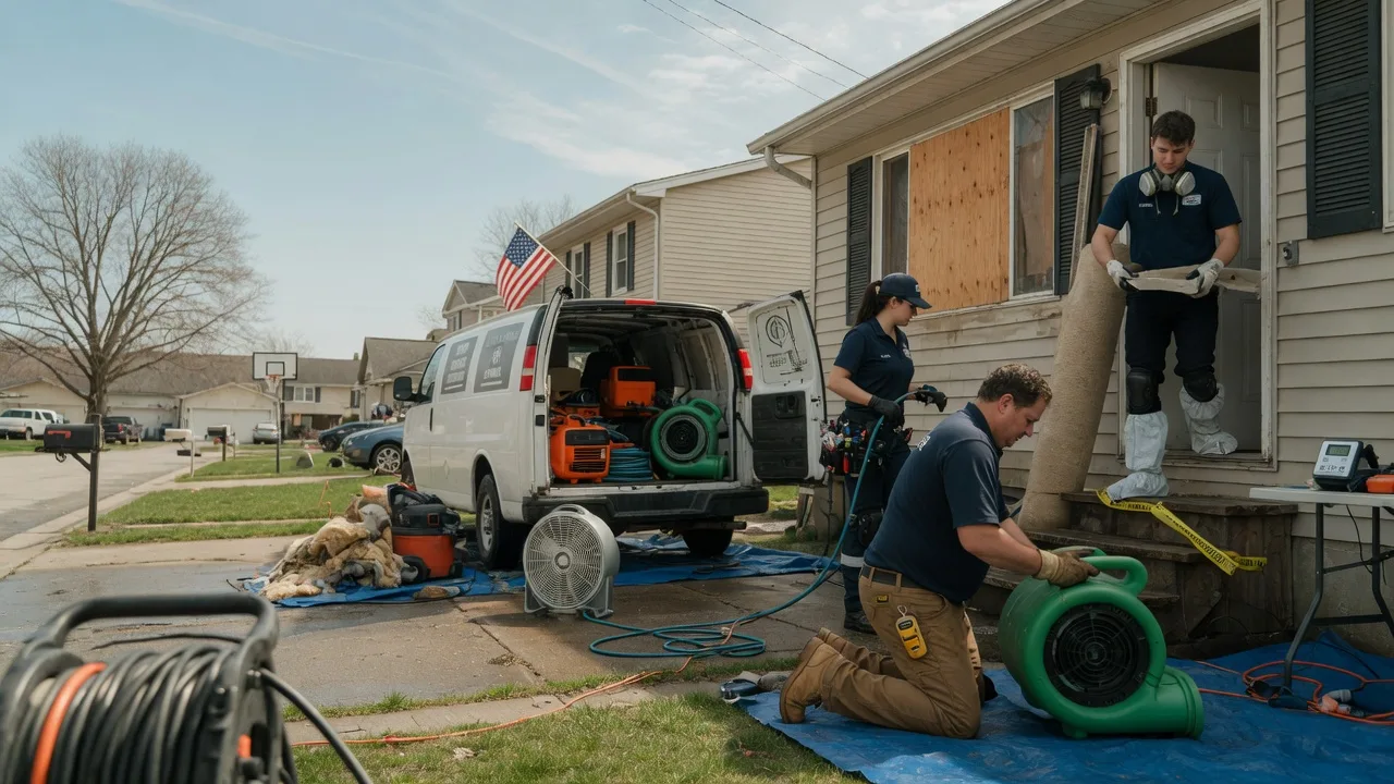 Water Damage Restoration in King William, VA near me